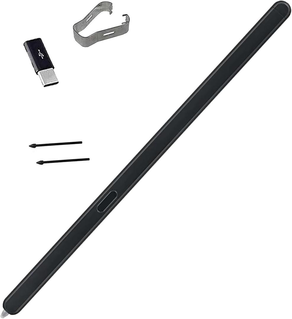 Z Fold 6/5 S Pen Slim S Pen for Samsung Galaxy Z fold 6/5 SPen Fold Edition Fold 5 EJ-PF946BBEGUS Stylus Pen + Tips/Nibs + Type-C Convertor (Black)
