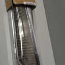 KANAGAWA 6'(W) x6'(H) Mocha Outdoor Roller Shade - Cordless Exterior Roll Up Sun Shade for Patio, Pergola, Front Porch, Gazebo - Outdoor Blinds Screens for Patio