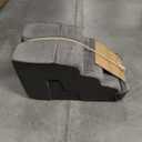 Dog Ramp for High Beds - 29" H 6 Steps Pet Stairs for Large Dogs with Tunnel 2 in 1 with Zippers Suitable, Indoor Cat Ladders with Non-Slip Bottom, Black