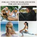 2 x 8 Pcs French Flat Hair Clips for Women Matte & Glossy Claw Clips for Thick & Thin Hair No-Slip Hair Claw Strong Hold Styling Barrettes Accessories (8 PACK 4 Tortoiseshell COLORS 01)