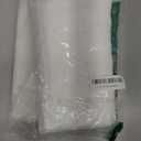 ABCHOME White Sheer Curtains 120 Inches Long 2 Panels,Rod Pocket Voile Semi Sheer Window Curtains for Kitchen, Bedroom and Living Room (White, 52 W x 120 L)