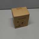 AONEZ Compact Toilet Brush & Holder, Stainless Steel Handle, Space Saving for Storage, Deep Cleaning, Drip-Proof, Easy to Assemble, Nylon Bristles, White & Grey