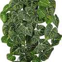 Large Fake Hanging Plants in Pot with Hook, 37" Artificial Hanging Pothos Long Vines Plants, Fake Potted Greenery Plant for Room Wall Living Room Bathroom Kitchen, Big Faux Ivy Houseplants for Shelf