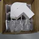 Delamu Cord Hider, 157in Wire Covers for Cords on Wall, Premium Cable Hider Cord Covers for Wires, Cable Management Wire Hiders for TV, Cable Raceway Kit, W0.95 H0.55in, White