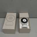 Google Nest Cam Indoor (Wired, 3rd Gen) - Security Camera with 2K Video and Gemini, Night Vision, 2-Way Audio, Works with Google Home - 2025 Model - Snow