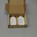 3 Pack WD61 Water Leak Detector for Home, Support Pair with METAK W13 WiFi Gateway (Sold Separately) for App Alert, Water Flood/Drip Sensor Alarm for Basement/Kitchen/Bathroom/Laundry Room,Sink/Pipe (White)