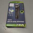 Philips Norelco Multigroom 5000 Series, All-in-One Trimmer and Hair Clipper, 18-Piece Men's Grooming Kit for Beard, Face, Hair, Body and Intimate Areas, No Blade Oil Needed, Model MG5910/49 (Black)