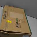 Vessel Sink Faucet Black with Pull Out Sprayer, Hurran Tall Bathroom Faucets with Pop Up Drain, Stainless Steel Single Handle Faucets with 2 Spout Patterns