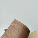 Kazai. Wall-Mounted Coat Rack 'Toke' - Modern Design with Hidden Wall Hooks - Solid Wood Veneer Panel Coat Hanger - Walnut