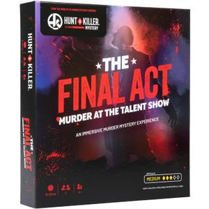 Hunt A Killer: The Final Act: Murder at The Talent Show, an Immersive True Crime Experience, for Fans of Criminal Minds, A Mystery Party Game for Adults Ideas