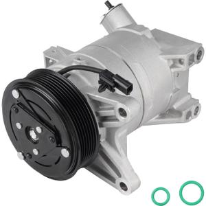 AC Compressor with A/C Clutch Compatible with Nissan Maxima 3.5L 2008-2014, Murano 3.5L 2009-2014, Quest 3.5 2011-2015, Pathfinder 3.5 2013-2015, Replace CO 11319C
