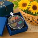 Retirement Ornament 2025- Never Underestimate The Difference You Made and The Lives You Touched, Retirement Gift for Woman, Men, Boss, Coworker, Employee, Nurse, Teacher