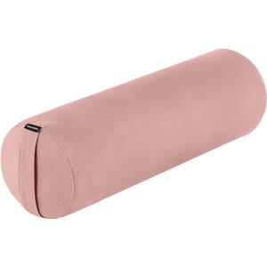 Retrospec Retrospec Sequoia Yoga Bolster Pillow - Meditation Cushion for Yoga Practices - Includes Machine Washable 100% Cotton Cover & Durable Carry Handle (Round, Blush)