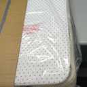 wayfong 3 in 1 Baby Bassinet Crib with Breathable Mesh, Bassinet Bedside Sleeper with Wheels, Mosquito Net, Storage Basket, 6 Height Adjustable, Easy to Assemble, Bassinets for Newborn Baby