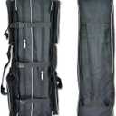 Fencing Bag with Wheels - Competition Draw-bar Rolling Fencing Bag - Fencing Bags with A High-Top Weapon Bag, One Size