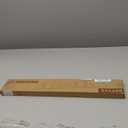 Stainless Steel Stove & Counter Top Gap Covers - Oven Gap Filler Kit 23.4" - Heat Resistant Slide-in Range Trim Guard for Seamless Kitchen Accessories Easy Clean (Black)