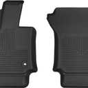 Husky Liners X-act Contour Floor Mats | Fits 2019-2025 Toyota RAV4, 2021-2024 Toyota Venza | Front Row, 2-pc Black - 52811