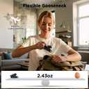 TATAANTY Book Light for Reading at Night- Eye Caring 3 Color Modes&Stepless Dimming LED Book Reading Light,Rechargeable 70 Hrs Lasting Runtime Lightweight Clip-on Book Light for Book Lovers,Deep Black