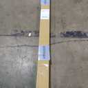 DEZ FURNISHINGS Cordless 1" Light Filtering Pleated Shade, Fabric, 20" W x 48" H, White