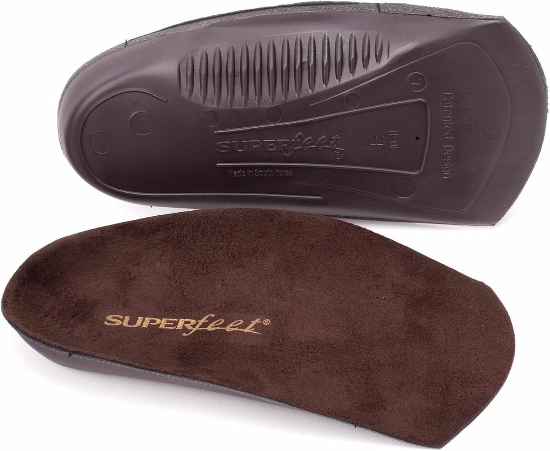 Superfeet Casual Men's Easyfit Insoles - Comfort Shoe Inserts for Men - Anti-Fatigue Orthotic Insoles for Dress Shoes - Professional Grade - Size 7.5-9 Men (Java)