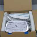 Steam Mop, 11-in-1 Powerful Handheld Steam Cleaner with 11.8 OZ Removable Tank, Detachable Steam Mops for Floor Cleaning with 23FT Power Cord (Sliver)