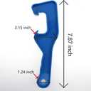 3PCS 20x6x1.7cm Plastic Bucket Lid Opener Spanner Tool