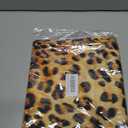 Floral Throw Pillow Covers 18x18 Inch Set of 2, Vintage Chinoiserie Decorative Pillow Cases for Couch Sofa Bed Living Room Home Decor (Leopard Print)