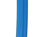 Pumice Stone for Feet with Long Handle 13.7", Hard Skin Callus Remover, Scrubber and Exfoliator for Dead Dry Skin, Softer & Smoother Feet, Pedicure Tool (Curved),Blue