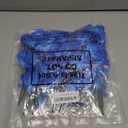 Canlierr 16 Pieces Orchid Faux Flowers Floating Candles Centerpiece Wedding Table Centerpieces Vase Fillers Filling for Wedding Birthday Party Table Decorations (Sky Blue)