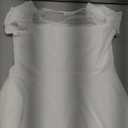 Flypigs Girl Dress Ruffle Short Sleeve Summer Wedding Party Formal Kids Girls Dresses White 12-13 Yearas