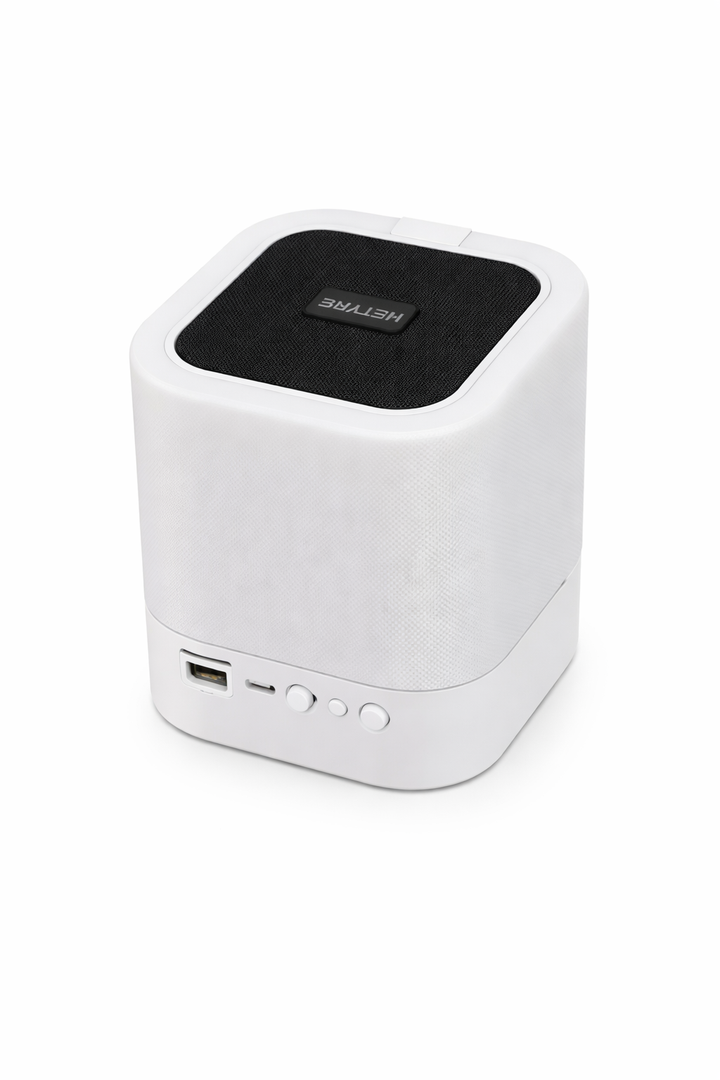 Hetyre Night Light Bluetooth Speaker, 5 in 1 Touch Control Bedside Lamp Dimmable MultiColor Changing, Bedroom Alarm Clock, Best Birthday Gift Ideas for 10 11 12 13 14 Year Old Teenage Girls/Boys