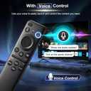 BN59-01432A TM2360E Rechargeable Voice Remote for Samsung Smart TVs, Replacement for All 20212025 Samsung TV Remote Control with Solar Charging and Voice Search