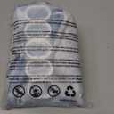 Uiiooazy Ombre Blue Striped Small Shower Curtain for Bathroom 48"x72", Geometric Stall RV Shower Curtain Set with Hooks 72 Inches Long Fabric Waterproof Hotel Bath Accessories Machine Washable