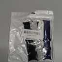 5 Pack Watch Bands Compatible with Google Pixel 2/Pixel 3/Pixel 4 41mm for Women Men,Soft Silicone Durable Sport Replacement Strap for Pixel Watch 41mm Smartwatch Accessories (black/white/blue/Field green/Blown grey)