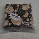AnyDesign 80 Pack Vintage Floral Paper Napkins Retro Rose Peonies Black Flower Disposable Square Luncheon Dinner Napkins for Party Supplies Table Decor, 6.5 x 6.5 Inch