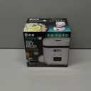 Rice Robot Personal Rice Cooker, PFAS-free, Nonstick. 1 Quart Capacity, with Stainless Steel Steamer Tray, Measuring Cups, Recipe Book with 60 Recipes, and Serving Spoon, As Seen On TV (2-Cup (Uncooked) | 4-Cup Cooked)