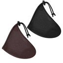 2 Pcs Men's Tanning Pouch Sun Protection, Tanning Cover for Men (Brown and Black)