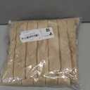 decorUhome Cozy Faux Fur Throw Pillow Covers 16x16 Set of 2 Decorative Soft Plush Striped Modern Farmhouse Boho Couch Pillow Cases with Velvet Back for Sofa Bed Living Room, Khaki Brown