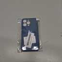 Design for iPhone 13 Pro Case with Card Holder for Women Men Soft Liquid Silicone Cover [Microfiber Lining] Full Camera Protection Shockproof Slim for iPhone 13 Pro Case Wallet Blue