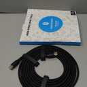 Highwings HDMI Cable 15 FT Long, 10K 8K 4K Ultra HD High Speed HDMI Cord 48Gbps Braided Cable-8K@60Hz 4K@120Hz, DTS:X, eARC,HDCP 2.2&2.3-Compatible for UHD TV/PS5/ SoundBar/AVR