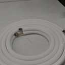 Mini Split Line Set 1/4" & 3/8" Insulated Copper Aluminum Line Set -16FT Copper Aluminum Pipes,Mini Split Air Conditioner (1/4+3/8)