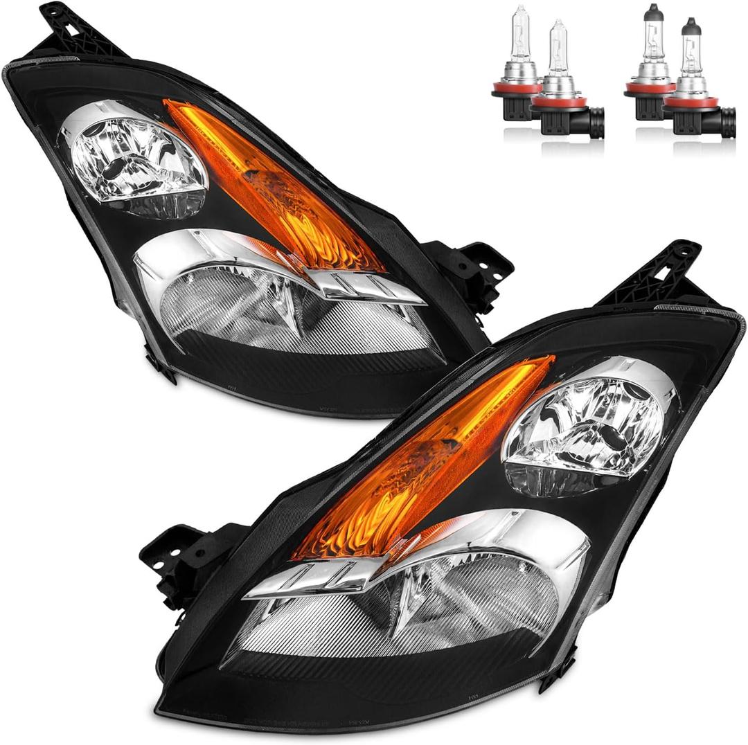 Headlights for 2007-2009 Nissan Altima 4DR Sedan