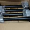 4 Pack U-Shaped Floor Jack - Adjustable Steel Beam Support for 4x2, 4x4, 4x6 Joists Heavy Duty Screw Jack with U-Head Telepost & House Jack.15-19 Inch Adjustment Range.