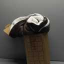 Bedsure GentleSoft Sherpa Fleece Blanket Queen Size for Bed, Non-Heated, Thick and Warm Throw for Women and Men, Soft Fuzzy Plush Queen Blanket for Winter, Brown, 90x90 Inches