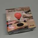 Desktop Punching Bag, Super Strong Suction Boxing Bag Speed Balls, Stress Buster with Suction Cup for Office Table and Counters, Fun Gift for Boss or Coworker