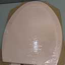 Bemis 1500EC Durable Wood Toilet Seat with Easy Clean Hinges, Made in USA, Elongated, Venetian Pink