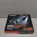 GIGABYTE B650 Eagle AX AM5 LGA 1718 AMD B650 ATX Motherboard, DDR5, Triple M.2 (1x PCIe 5.0 M.2 + 2X PCIe 4.0 M.2), USB 3.2 Gen2x2 Type-C, AMD Wi-Fi 6E, Realtek GbE LAN