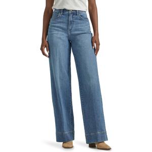 Lee Women's Legendary High Rise Trouser Jean (8 Long, Elevated Retro)