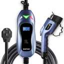 Level 2 EV Charger, 40A, 240V with 25ft Cable Fast, Reliable Home Charging for All SAE J1772 EVs