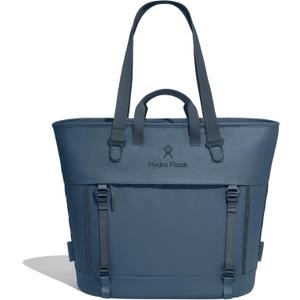 Hydro Flask Carryout Tote - Insulated Tote Bag - 30 L Capacity in Harbor Blue, 30 liters